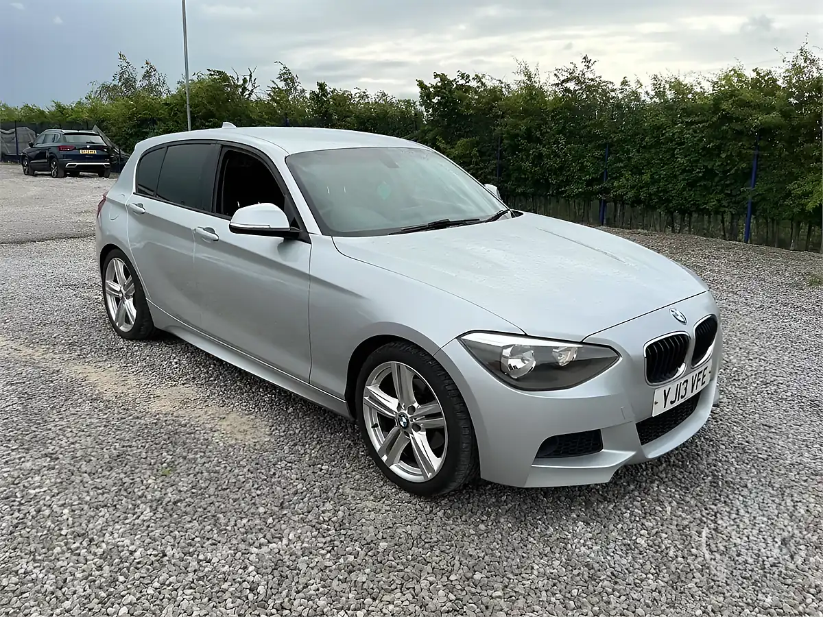 Used 2013 BMW 1 Series M Sport Silver - Front View