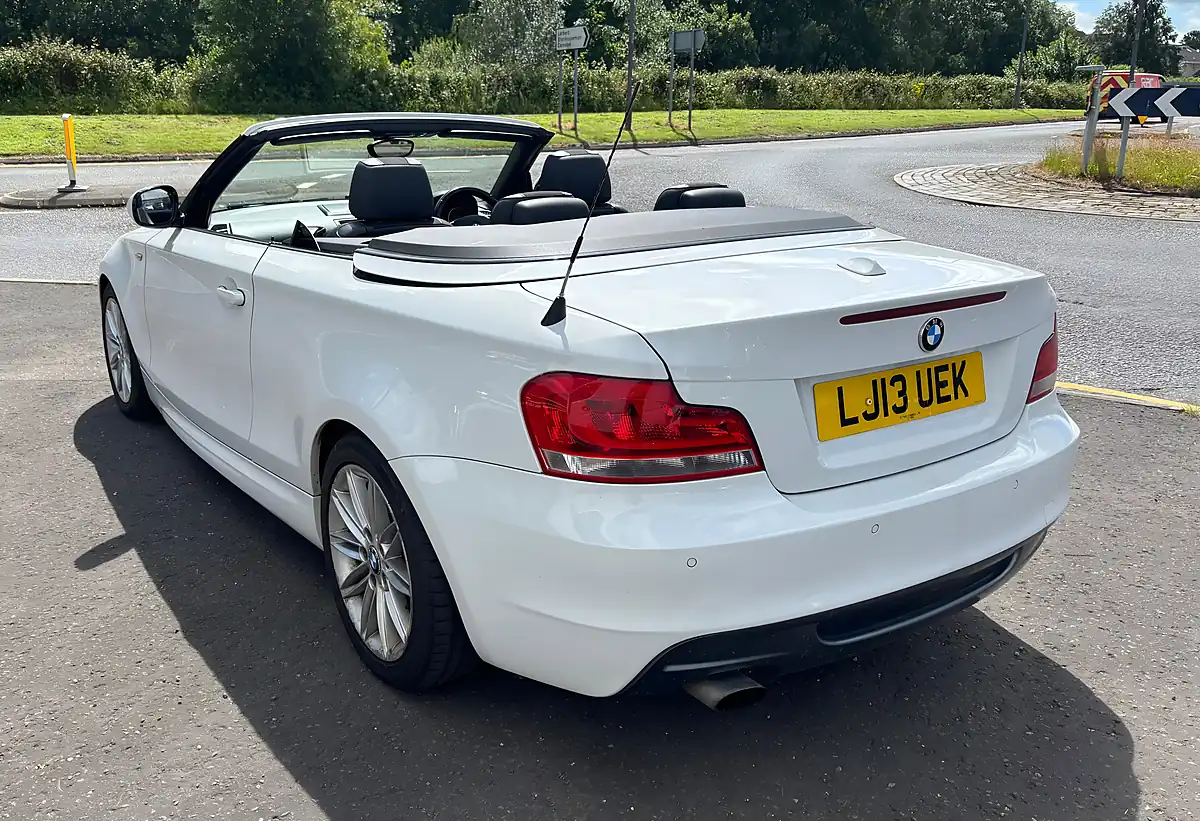 Used 2013 BMW 1 Series M Sport White - Interior and Exterior details 10