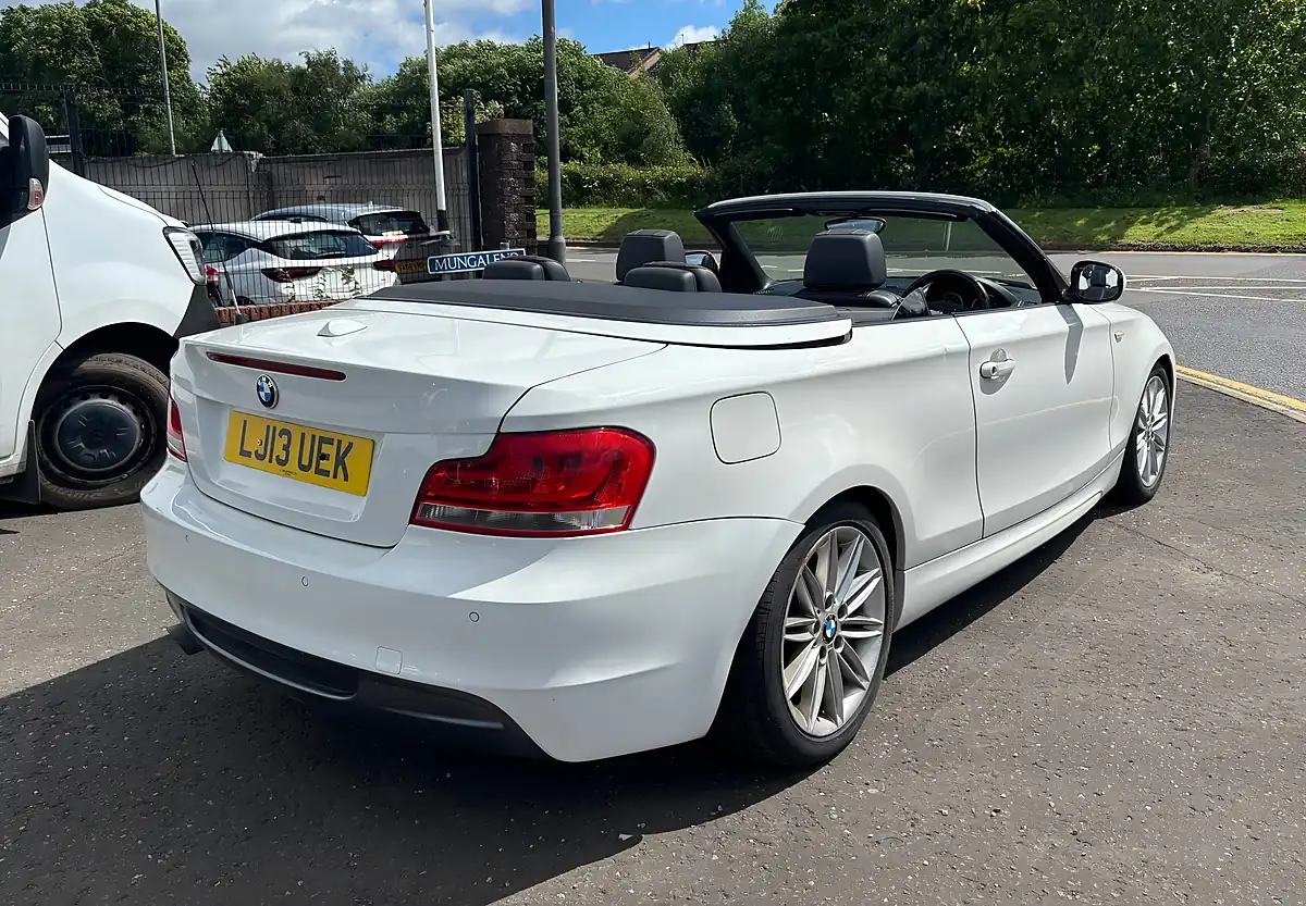 Used 2013 BMW 1 Series M Sport White - Interior and Exterior details 12