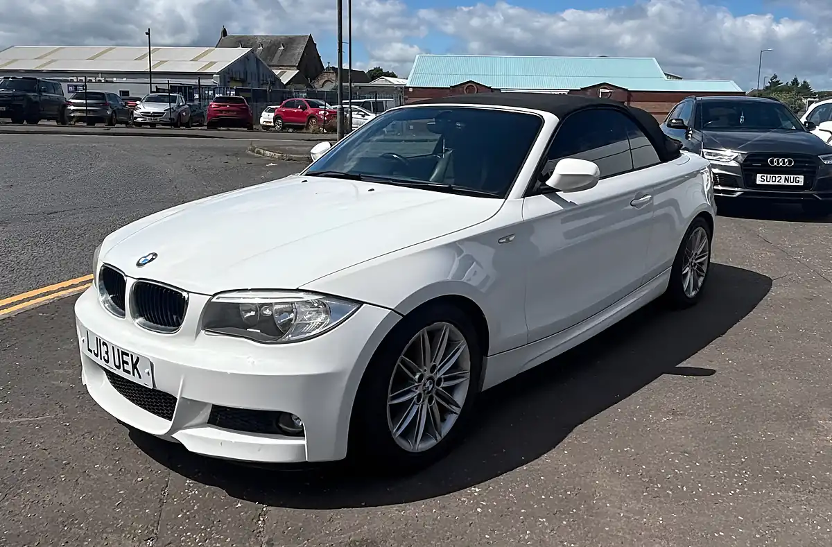 Used 2013 BMW 1 Series M Sport White - Interior and Exterior details 5