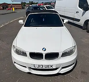 Used 2013 BMW 1 Series M Sport White - Interior and Exterior details 9