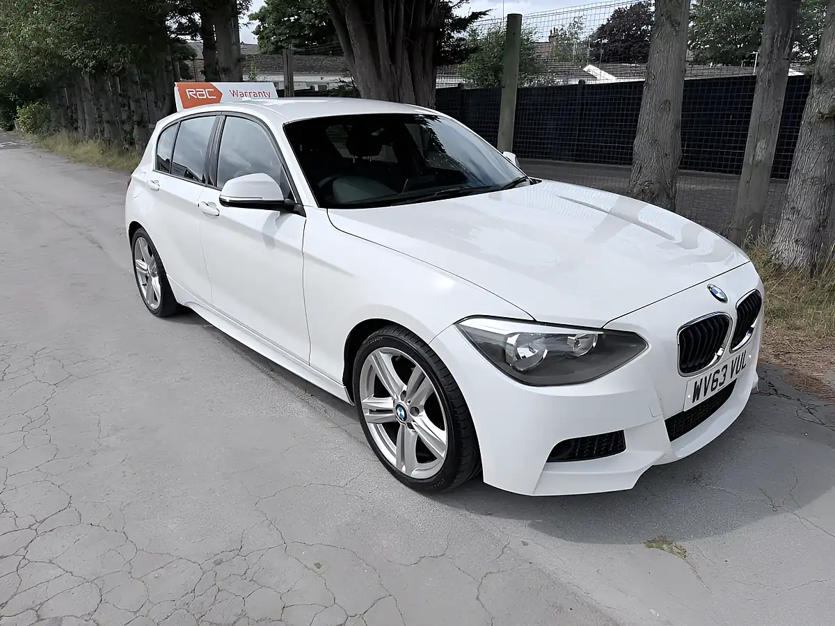 Used 2013 BMW 1 Series M Sport White - Interior and Exterior details 2