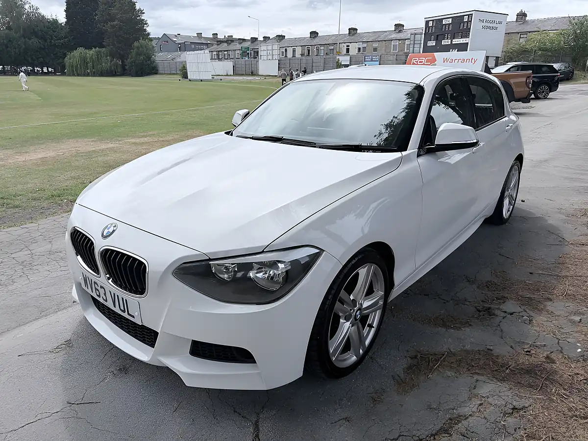 Used 2013 BMW 1 Series M Sport White - Interior and Exterior details 4
