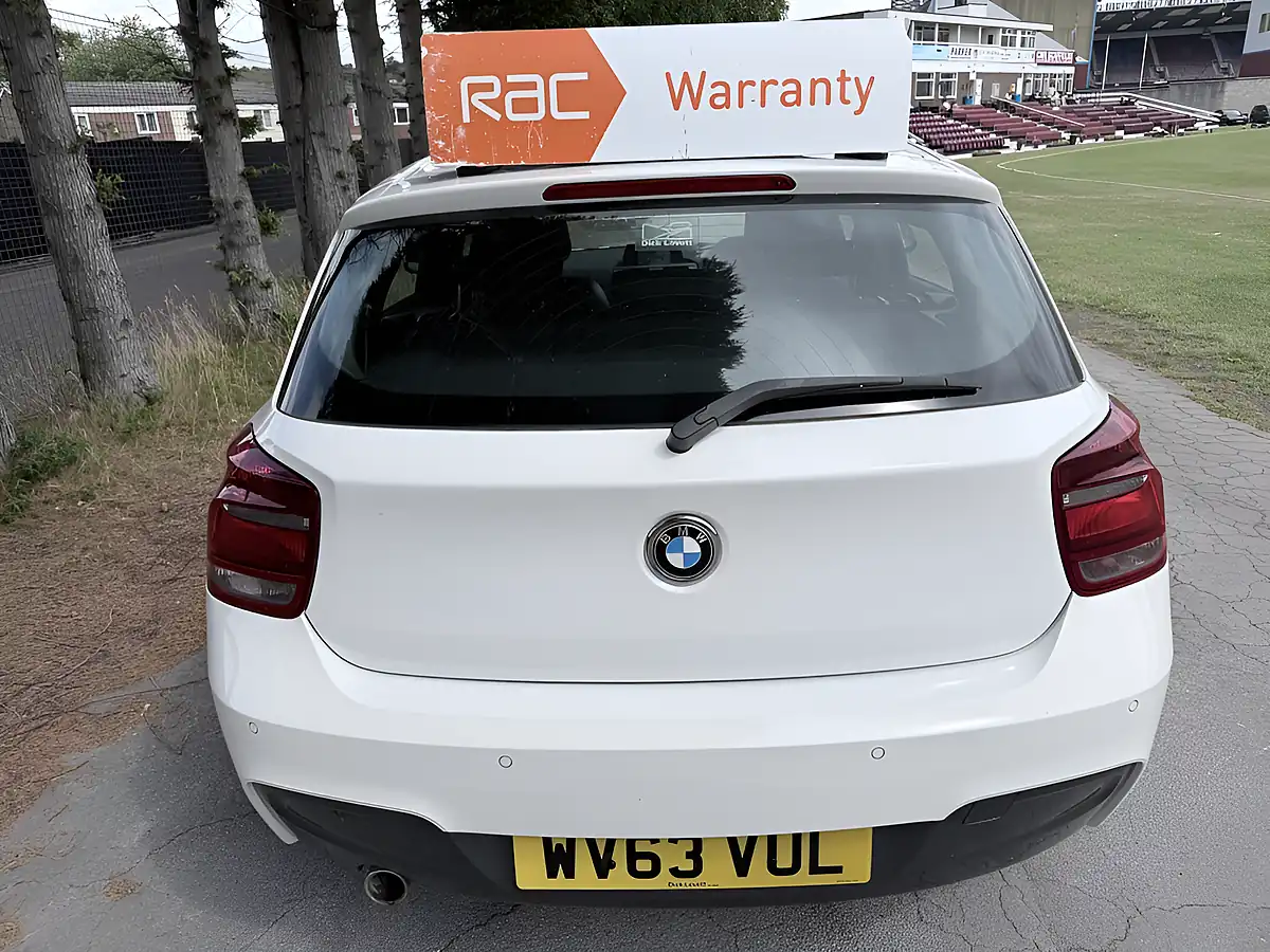 Used 2013 BMW 1 Series M Sport White - Interior and Exterior details 6
