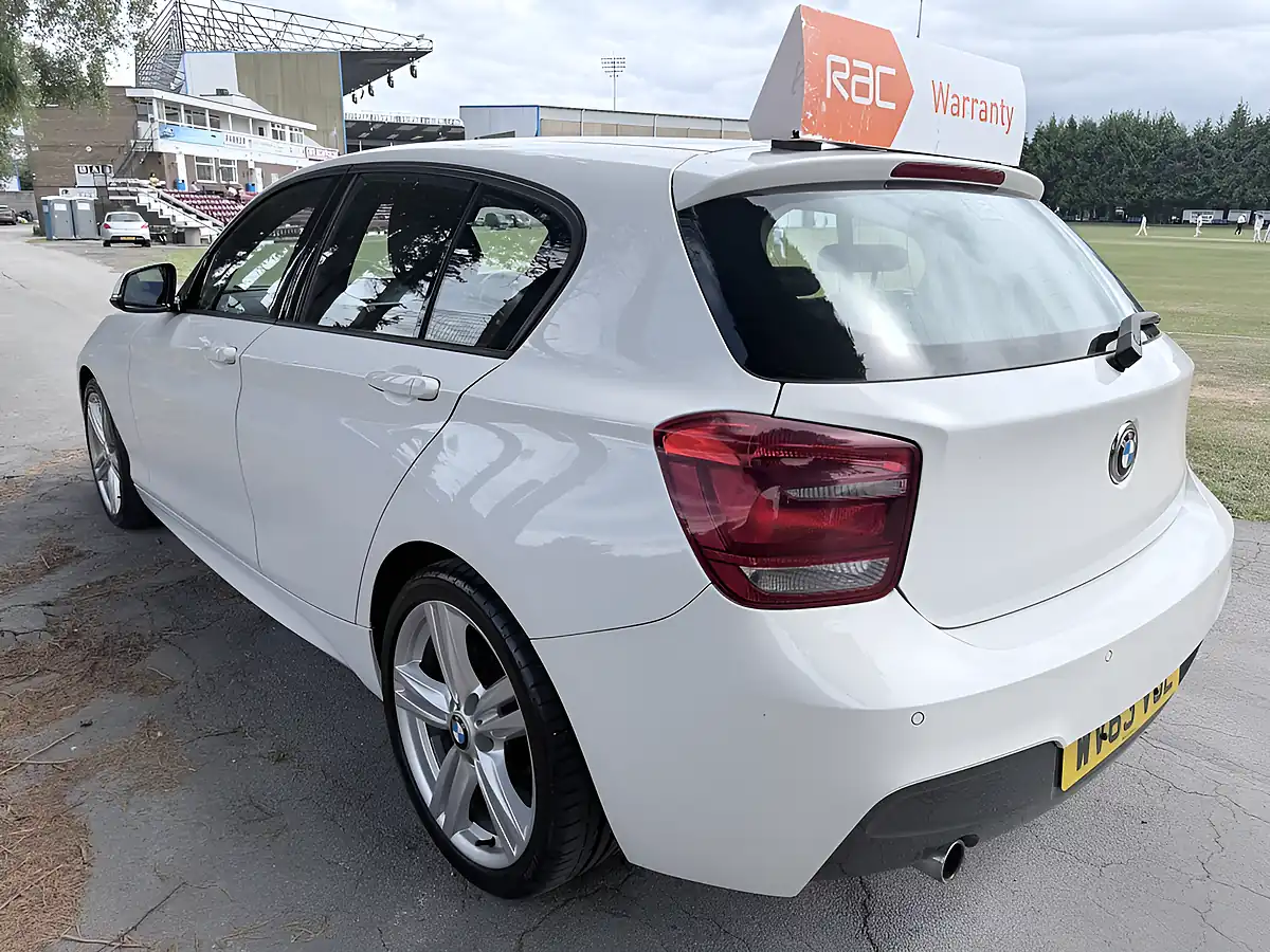 Used 2013 BMW 1 Series M Sport White - Interior and Exterior details 7
