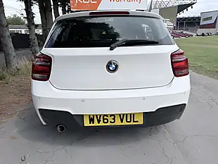 Used 2013 BMW 1 Series M Sport White - Interior and Exterior details 8