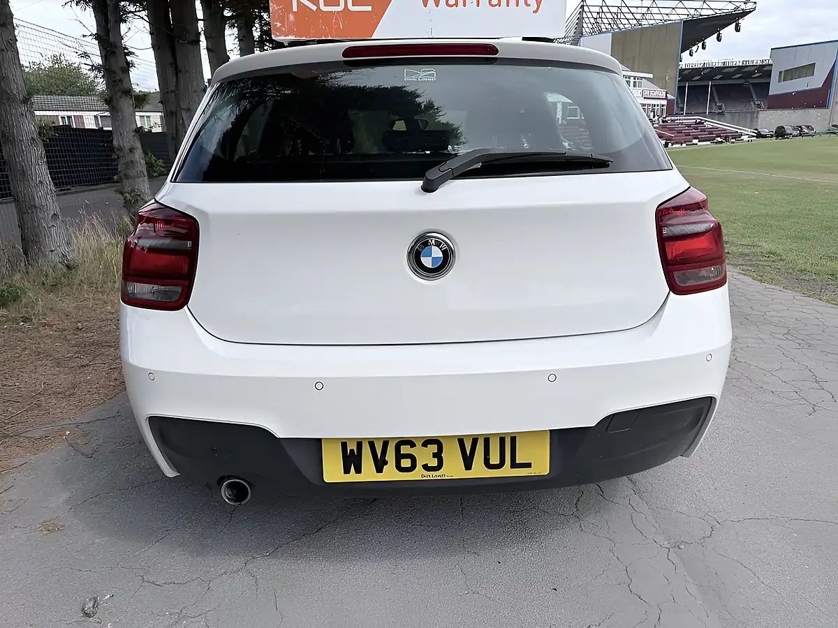 Used 2013 BMW 1 Series M Sport White - Interior and Exterior details 8