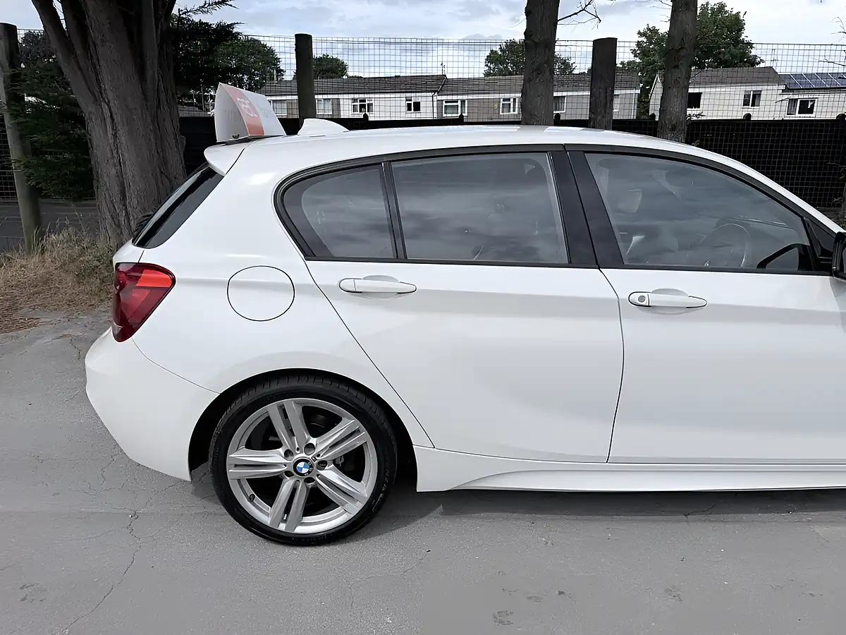 Used 2013 BMW 1 Series M Sport White - Interior and Exterior details 9