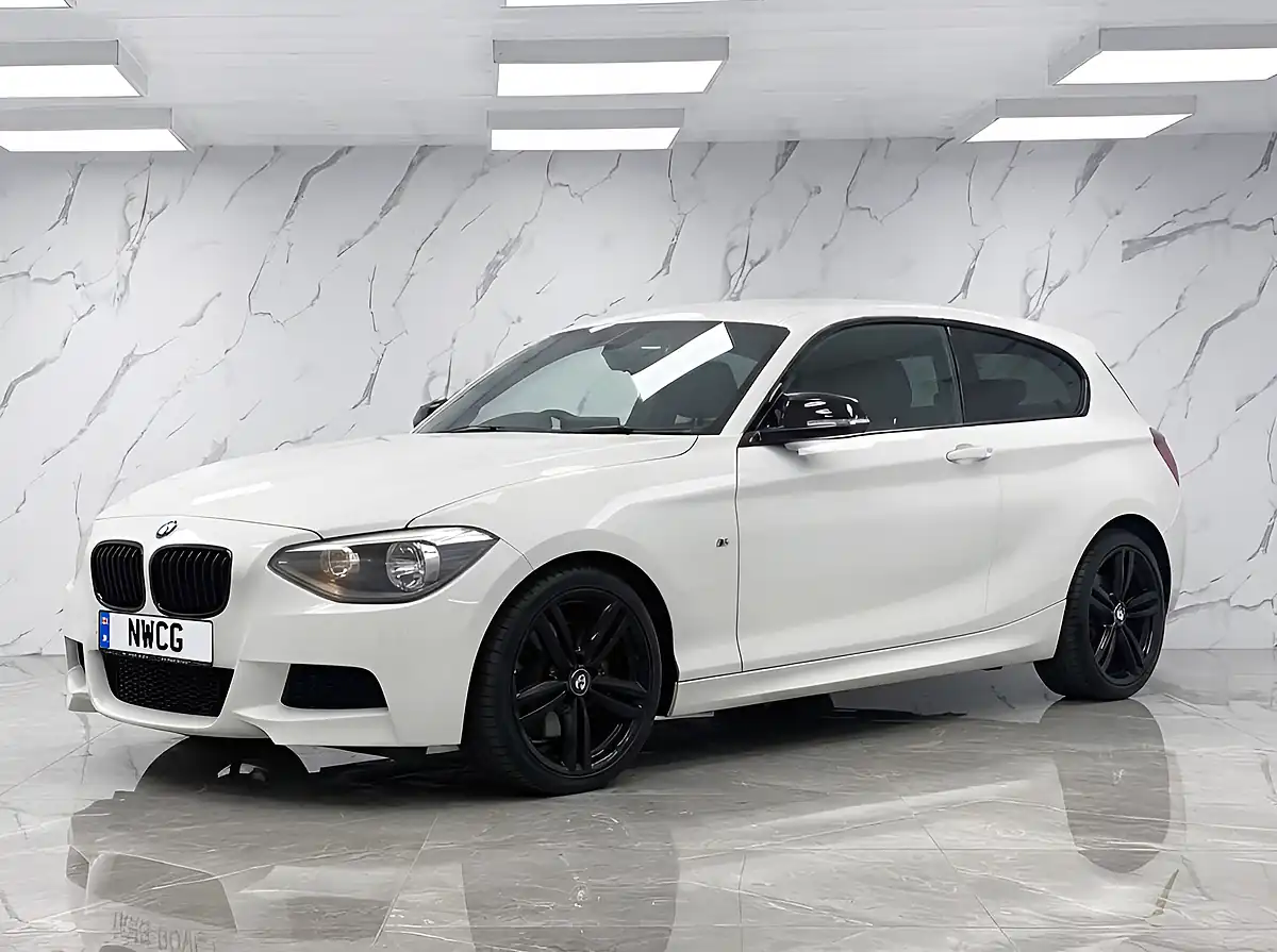 Used 2013 BMW 1 Series M Sport White - Interior and Exterior details 5