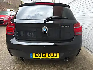 Used 2013 BMW 1 Series M135i Black - Interior and Exterior details 10