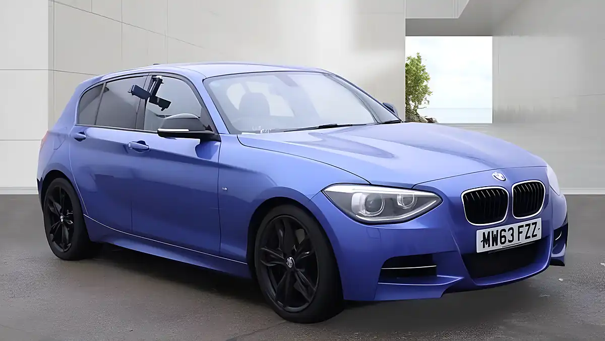 Used 2013 BMW 1 Series M135i Blue - Front View