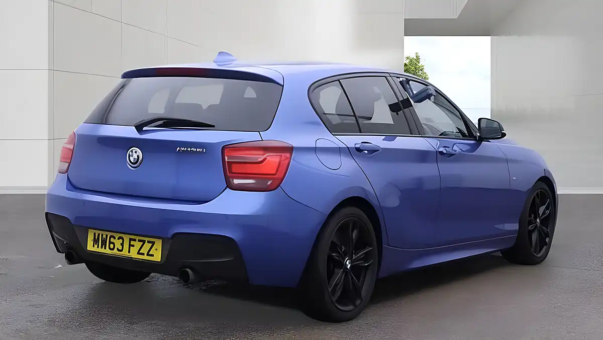 Used 2013 BMW 1 Series M135i Blue - Interior and Exterior details 4