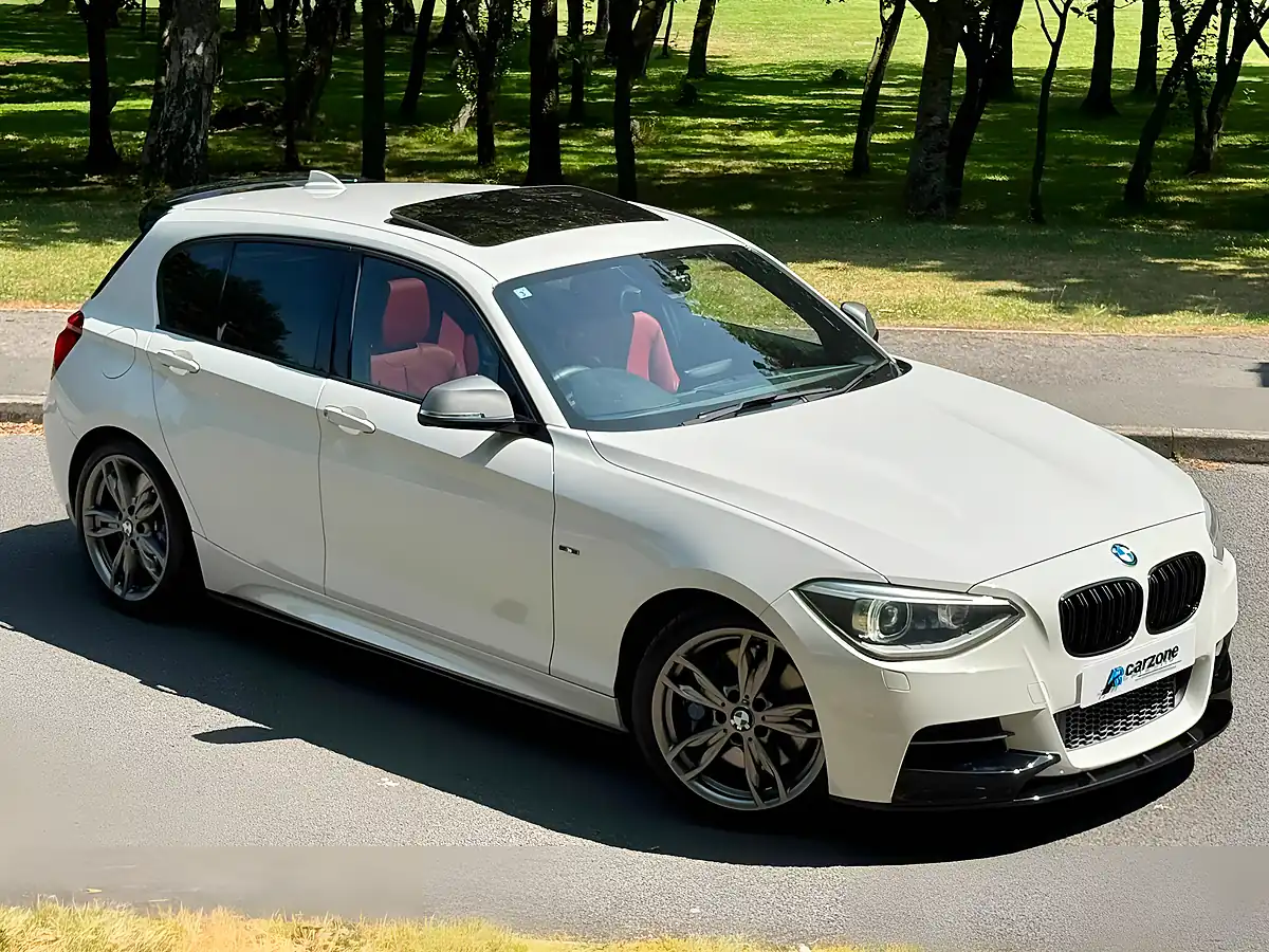 Used 2013 BMW 1 Series M135i White - Front View