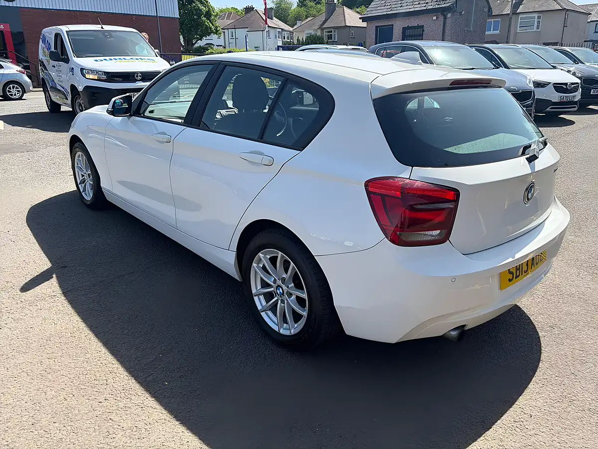 Used 2013 BMW 1 Series Se White - Interior and Exterior details 7
