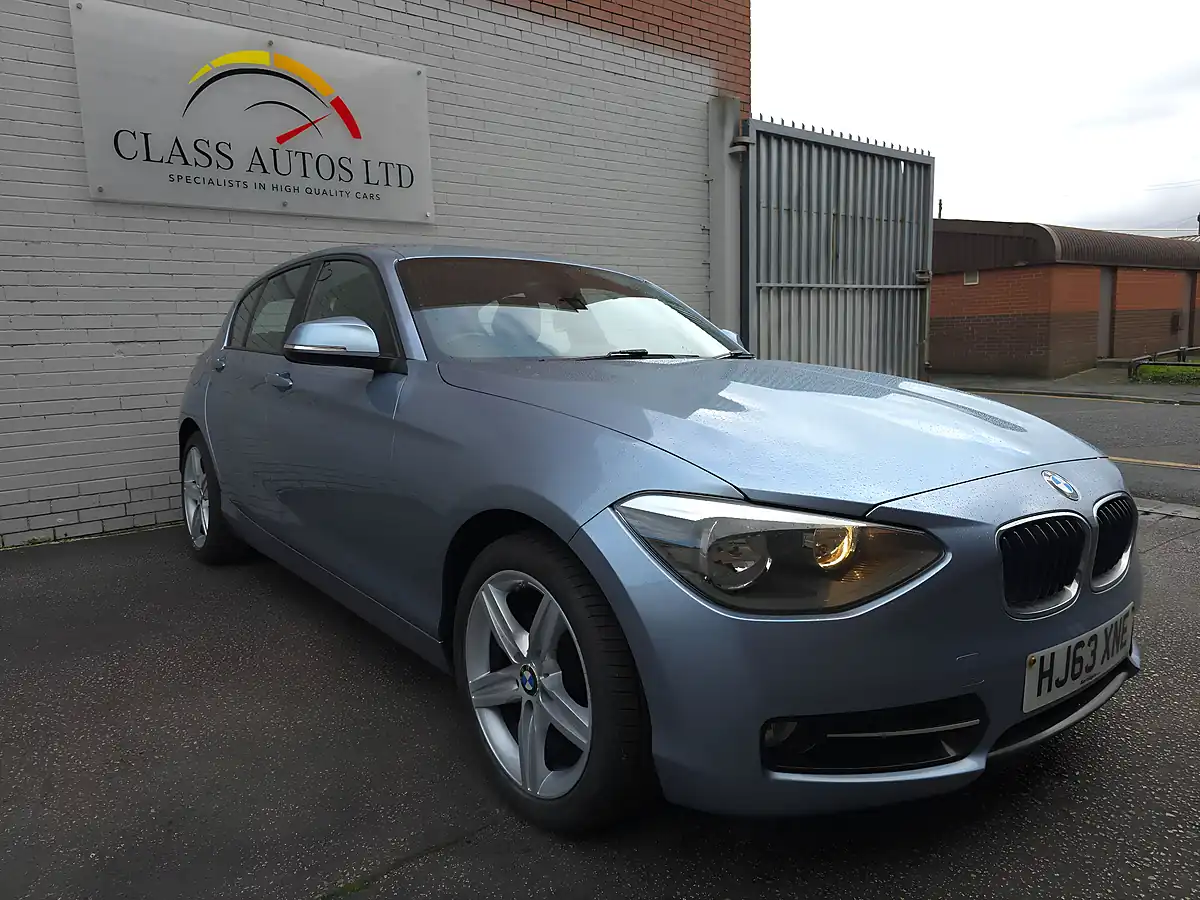 Used 2013 BMW 1 Series Sport Blue - Interior and Exterior details 2