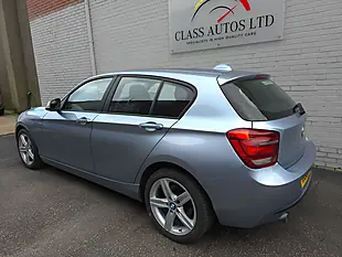 Used 2013 BMW 1 Series Sport Blue - Interior and Exterior details 5