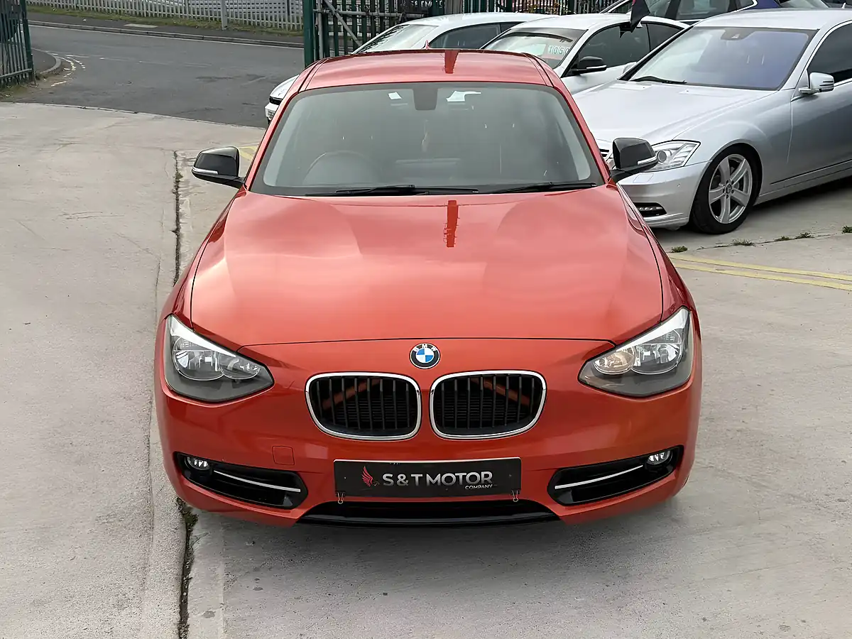 Used 2013 BMW 1 Series Sport Orange - Interior and Exterior details 3