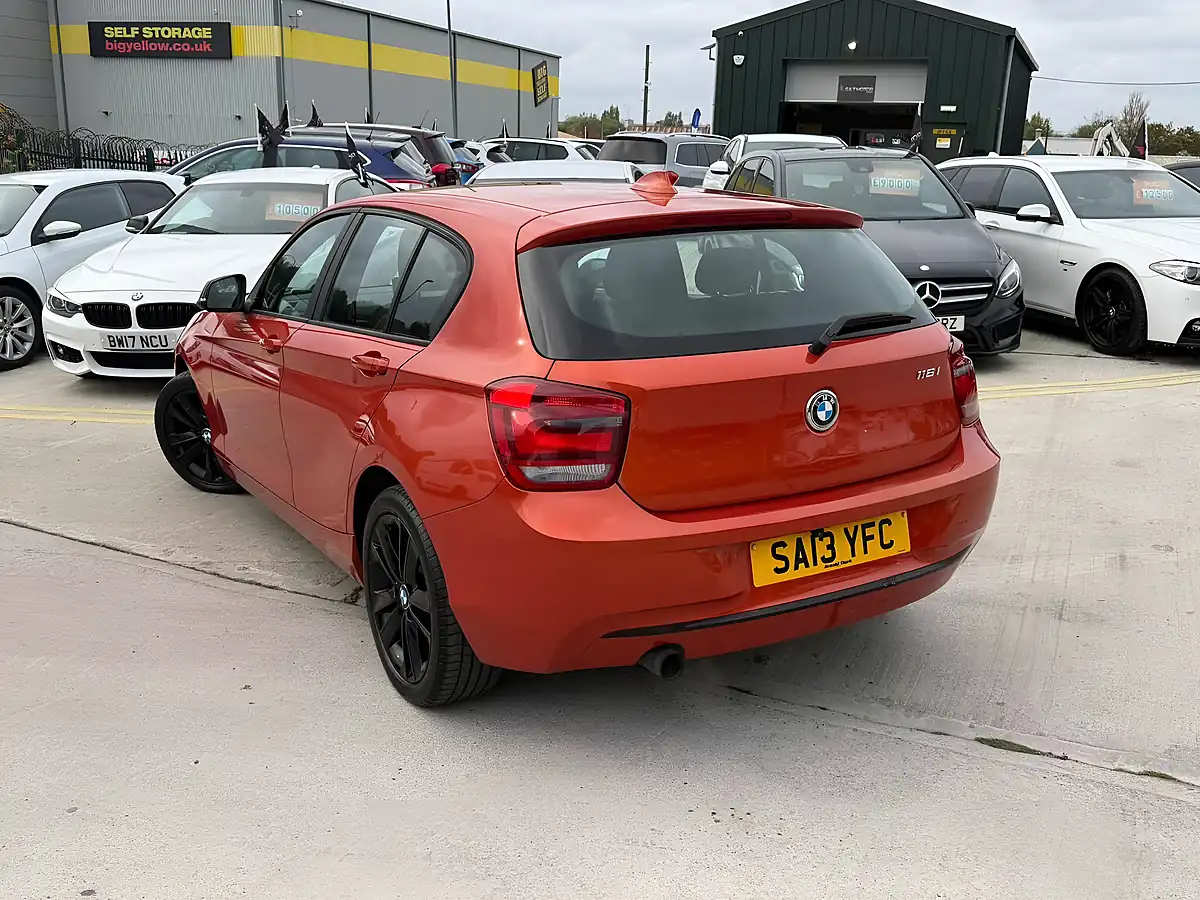 Used 2013 BMW 1 Series Sport Orange - Interior and Exterior details 5