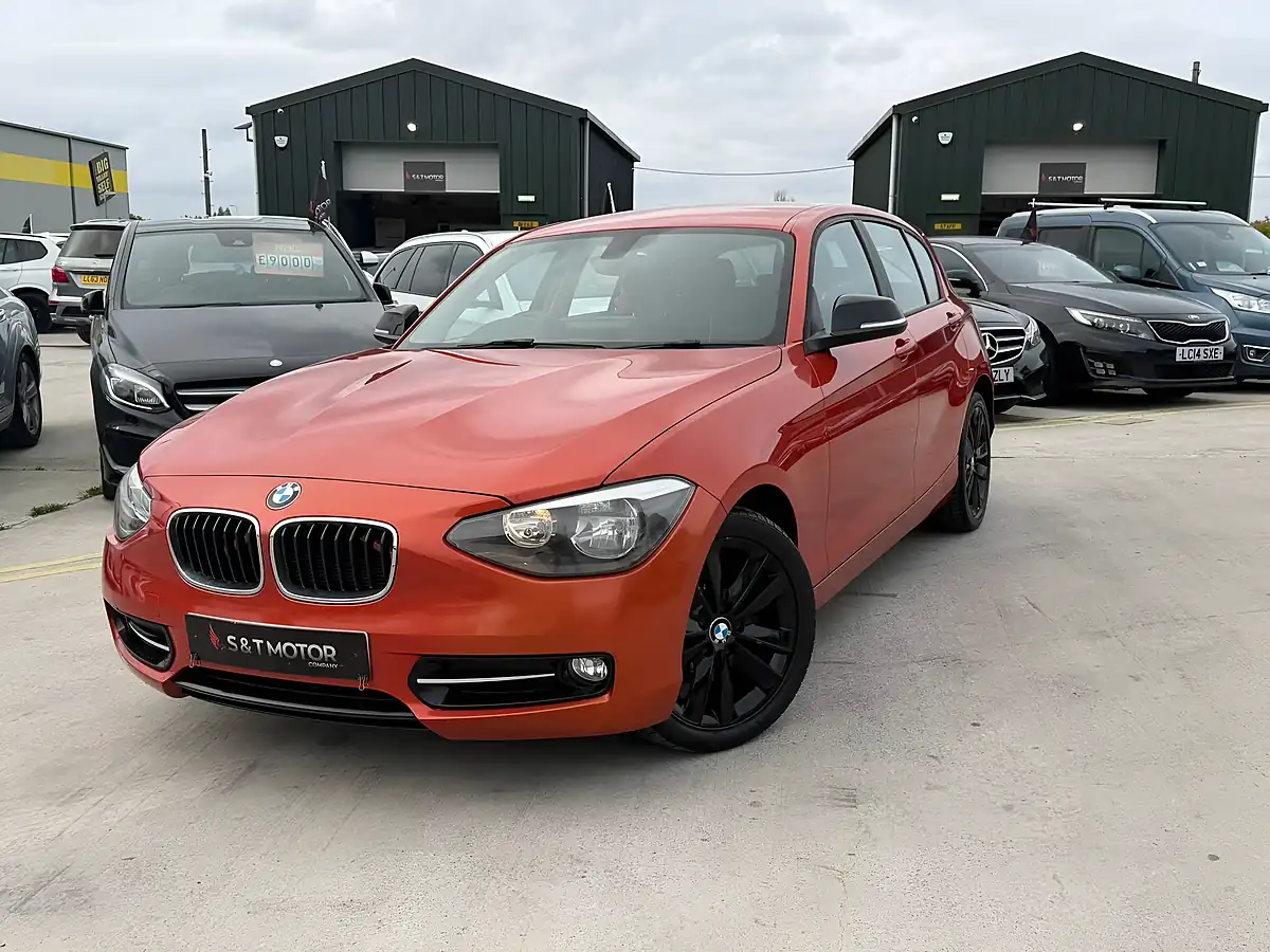 Used 2013 BMW 1 Series Sport Orange - Interior and Exterior details 6