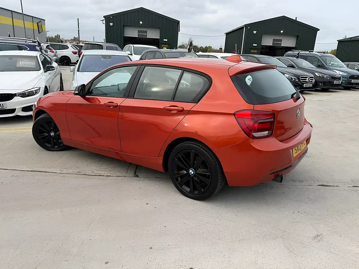 Used 2013 BMW 1 Series Sport Orange - Interior and Exterior details 7