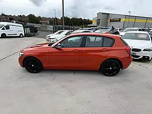 Used 2013 BMW 1 Series Sport Orange - Interior and Exterior details 8