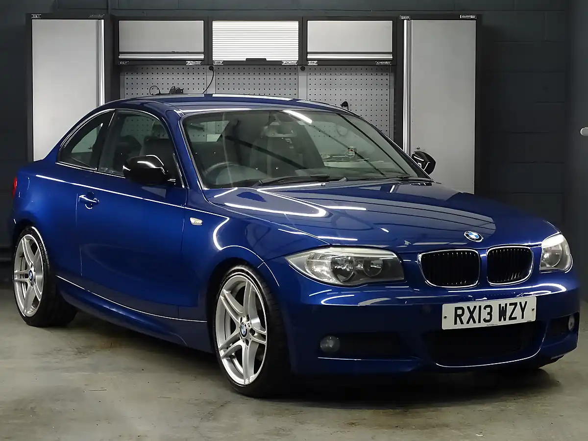 Used 2013 BMW 1 Series Sport Plus Edition Le Mans Blue - Front View
