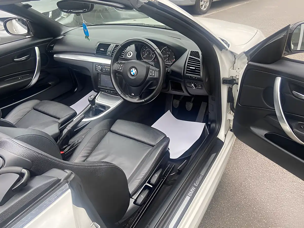 Used 2013 BMW 1 Series Sport Plus Edition White - Interior and Exterior details 11