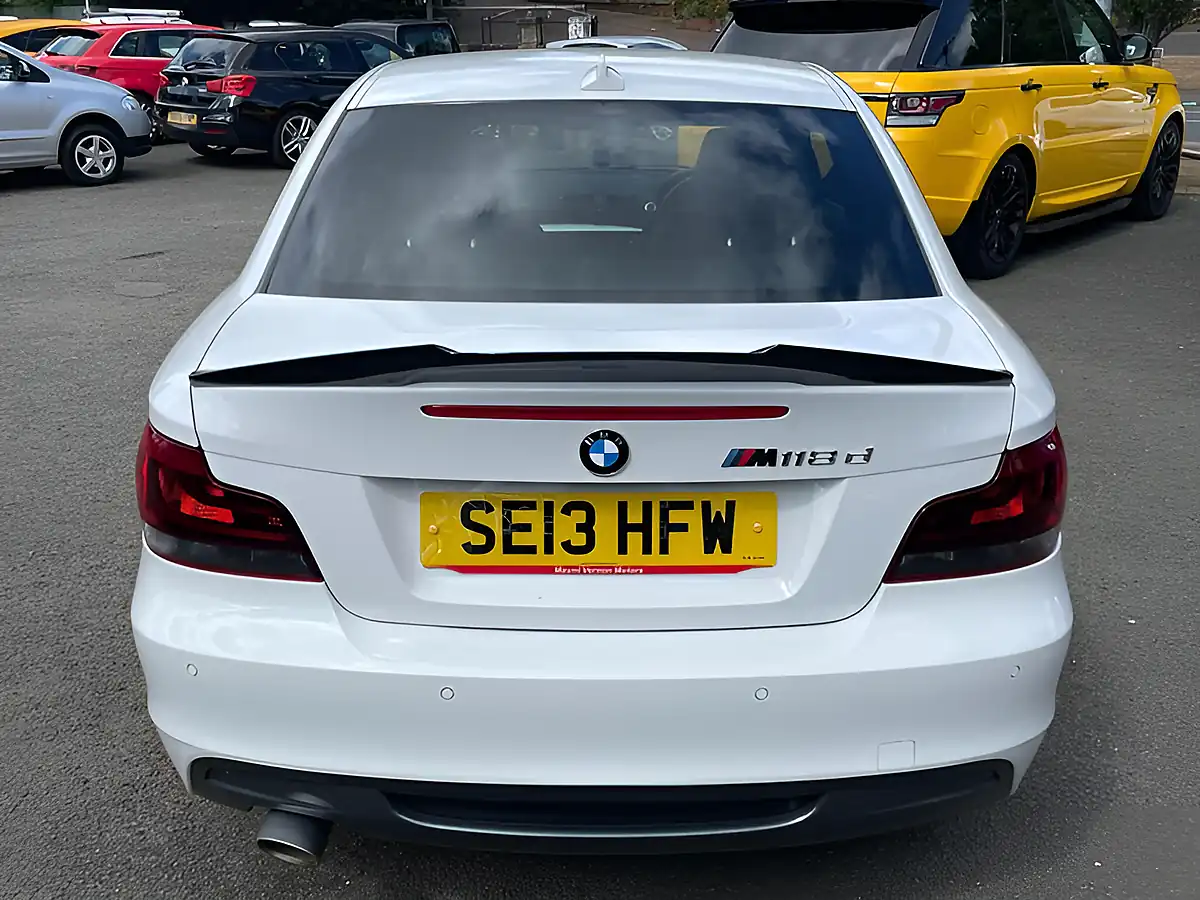 Used 2013 BMW 1 Series Sport Plus Edition White - Interior and Exterior details 7