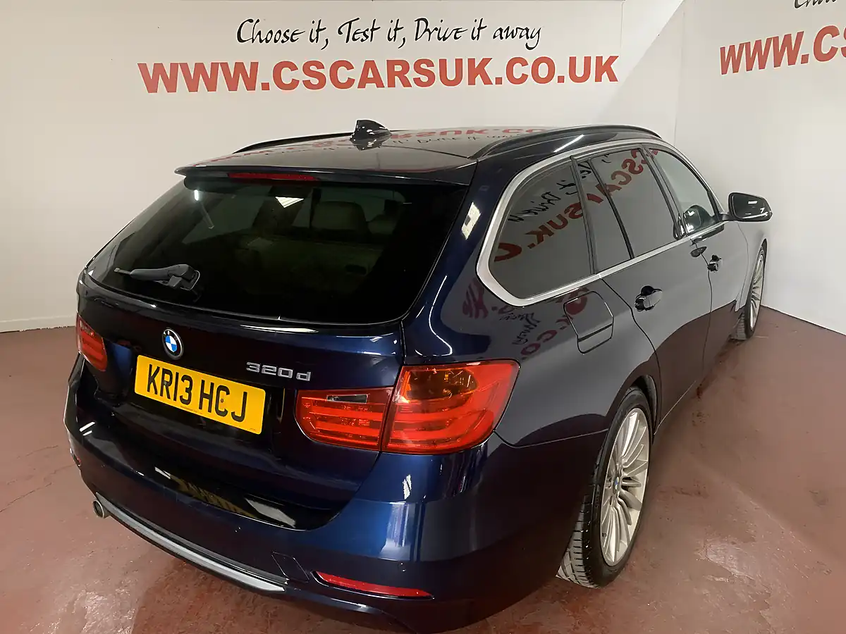 Used 2013 BMW 3 Series Luxury Touring Blue - Interior and Exterior details 2