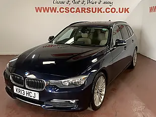 Used 2013 BMW 3 Series Luxury Touring Blue - Interior and Exterior details 4
