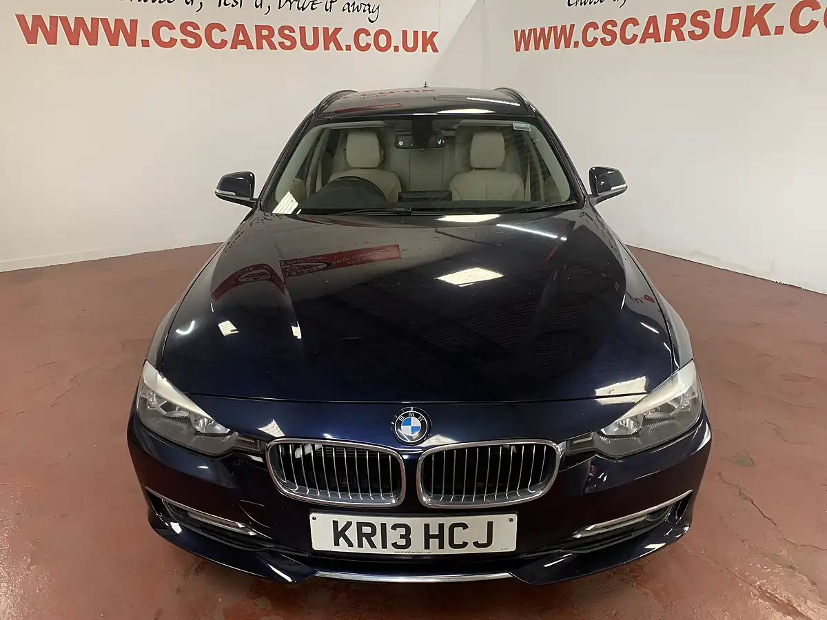 Used 2013 BMW 3 Series Luxury Touring Blue - Interior and Exterior details 8