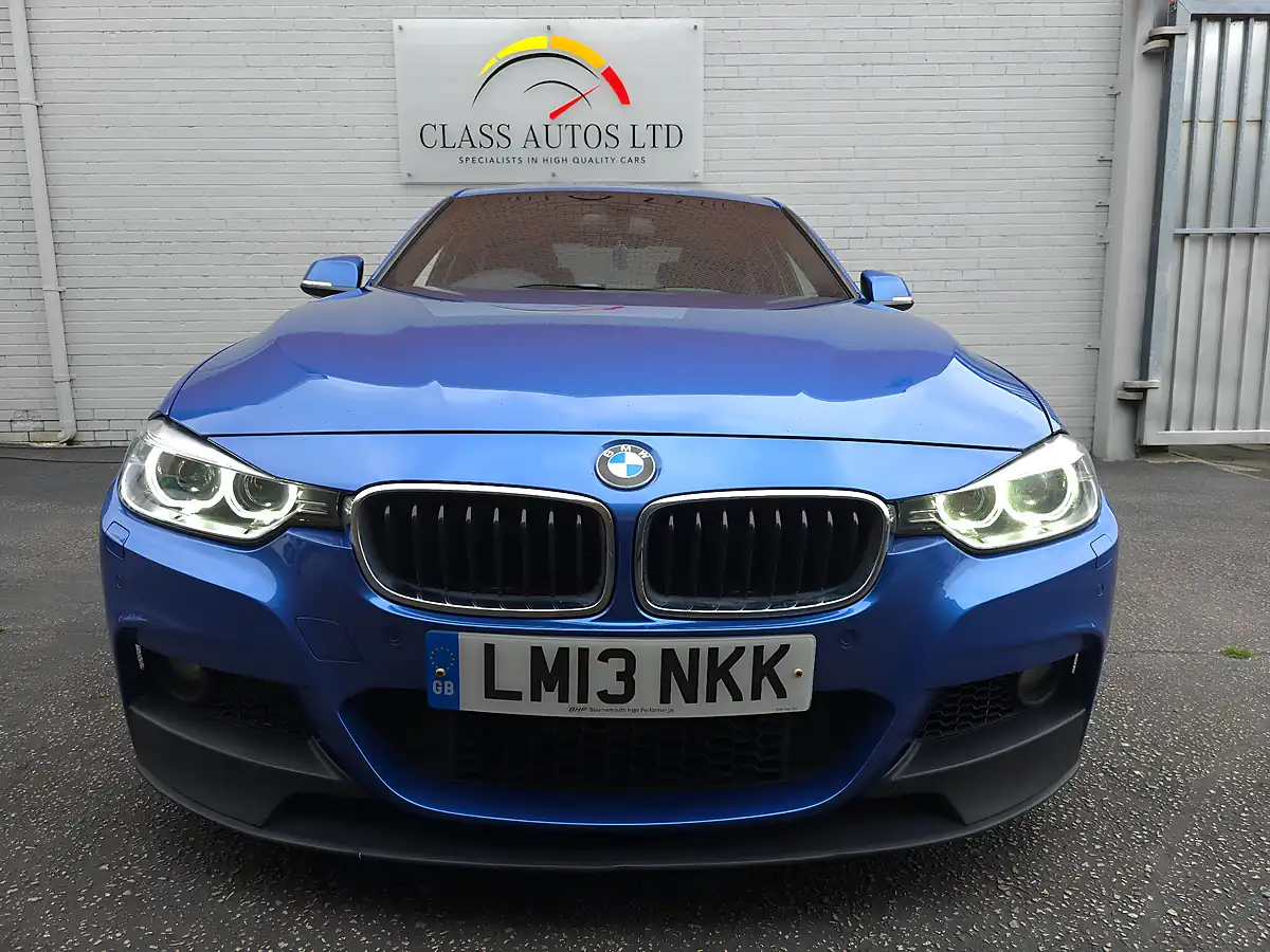 Used 2013 BMW 3 Series M Sport Blue - Interior and Exterior details 14