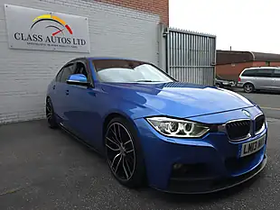 Used 2013 BMW 3 Series M Sport Blue - Interior and Exterior details 15