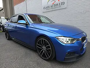Used 2013 BMW 3 Series M Sport Blue - Interior and Exterior details 2
