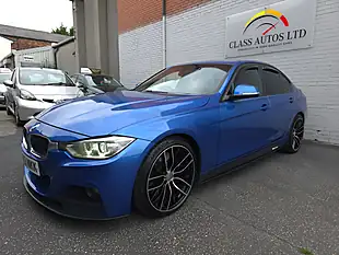 Used 2013 BMW 3 Series M Sport Blue - Interior and Exterior details 4