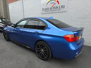 Used 2013 BMW 3 Series M Sport Blue - Interior and Exterior details 5
