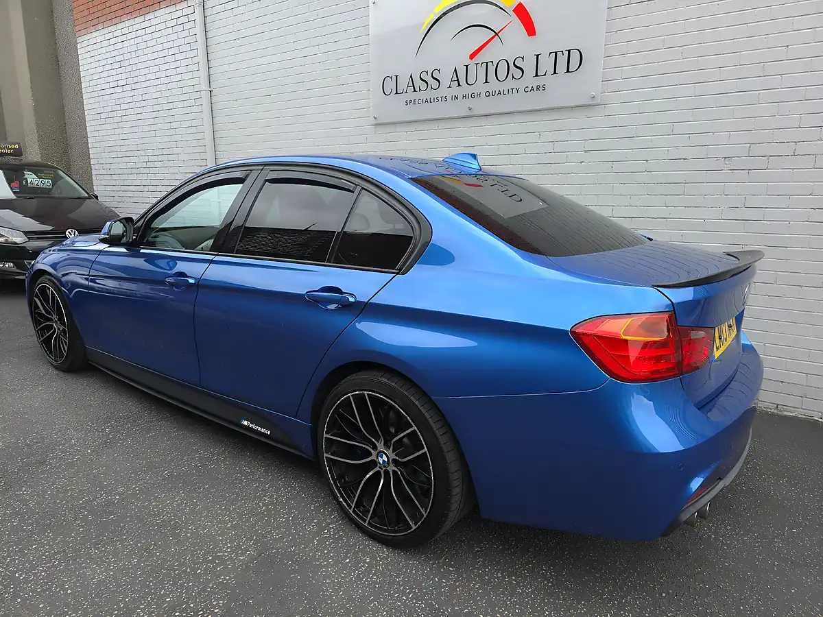 Used 2013 BMW 3 Series M Sport Blue - Interior and Exterior details 5