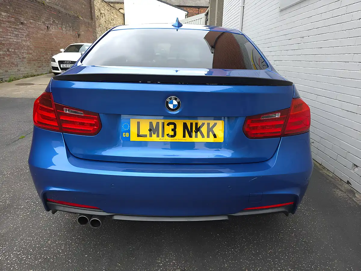 Used 2013 BMW 3 Series M Sport Blue - Interior and Exterior details 9
