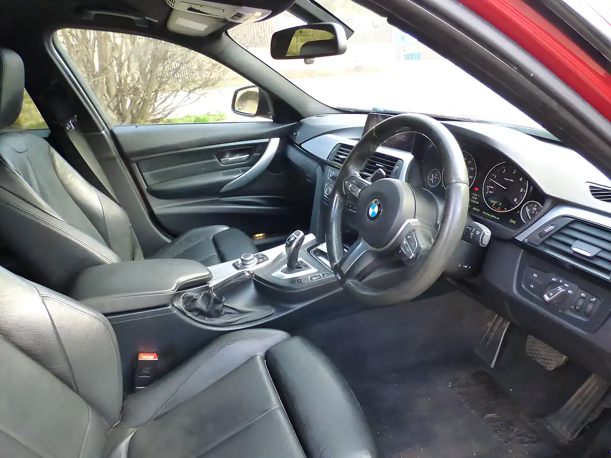 Used 2013 BMW 3 Series M Sport Red - Interior and Exterior details 15