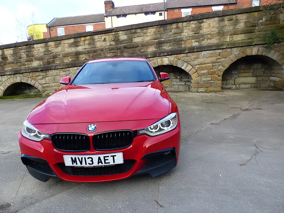 Used 2013 BMW 3 Series M Sport Red - Interior and Exterior details 2