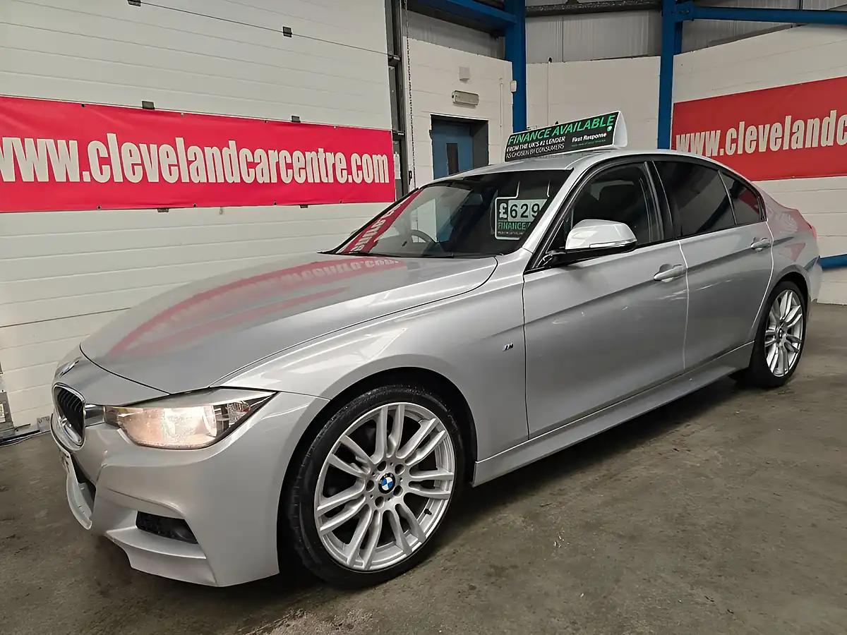 Used 2013 BMW 3 Series M Sport Silver - Front View