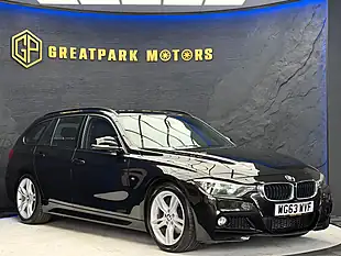 Used 2013 BMW 3 Series M Sport Touring Black - Interior and Exterior details 3