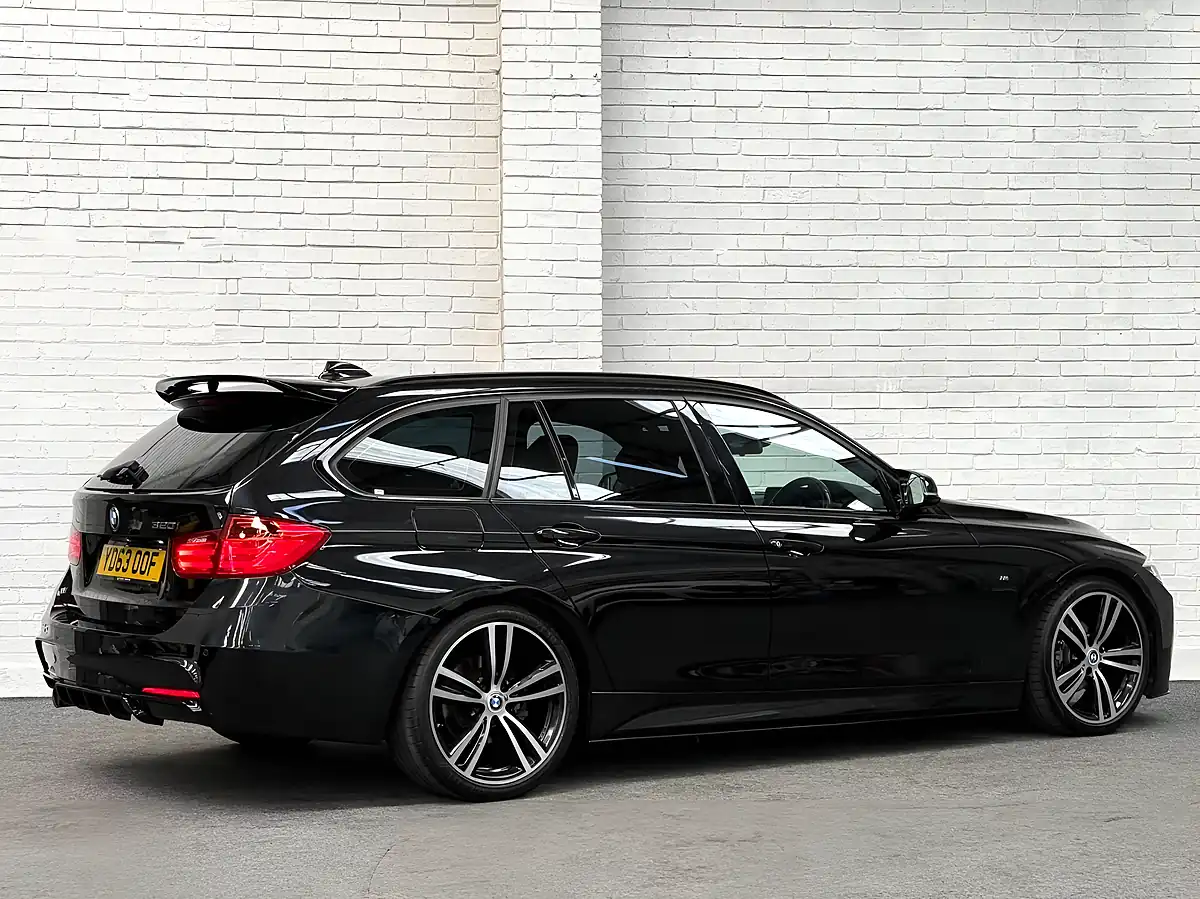 Used 2013 BMW 3 Series M Sport Touring Black - Interior and Exterior details 2