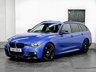 Used 2013 BMW 3 Series M Sport Touring Estoril Blue - Interior and Exterior details 2