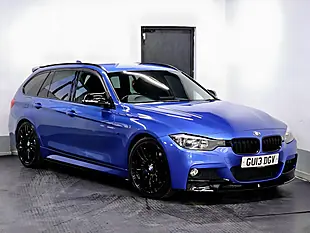 Used 2013 BMW 3 Series M Sport Touring Estoril Blue - Interior and Exterior details 5