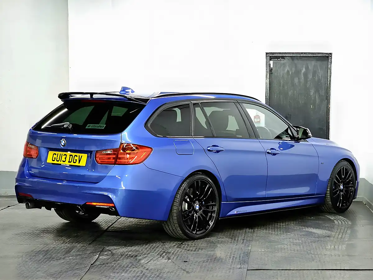 Used 2013 BMW 3 Series M Sport Touring Estoril Blue - Interior and Exterior details 8