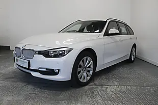 Used 2013 BMW 3 Series Modern Touring White - Interior and Exterior details 2