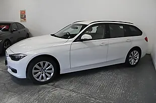 Used 2013 BMW 3 Series Modern Touring White - Interior and Exterior details 4
