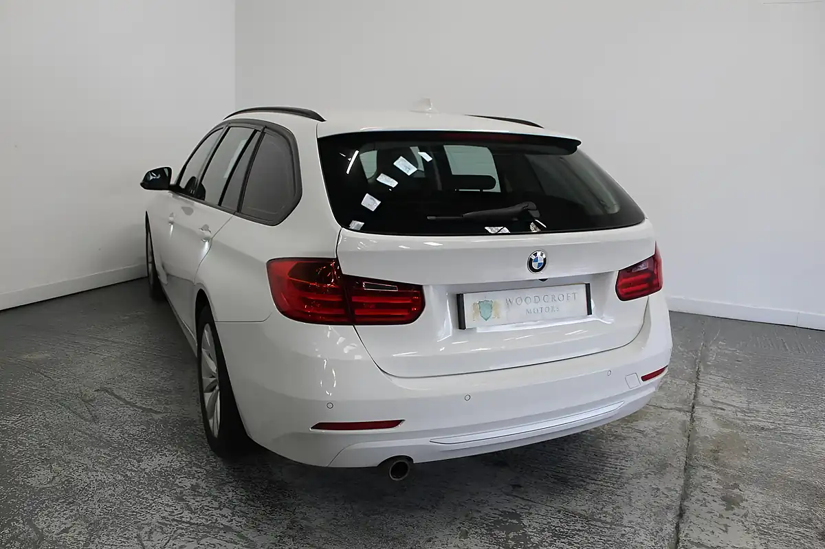 Used 2013 BMW 3 Series Modern Touring White - Interior and Exterior details 5
