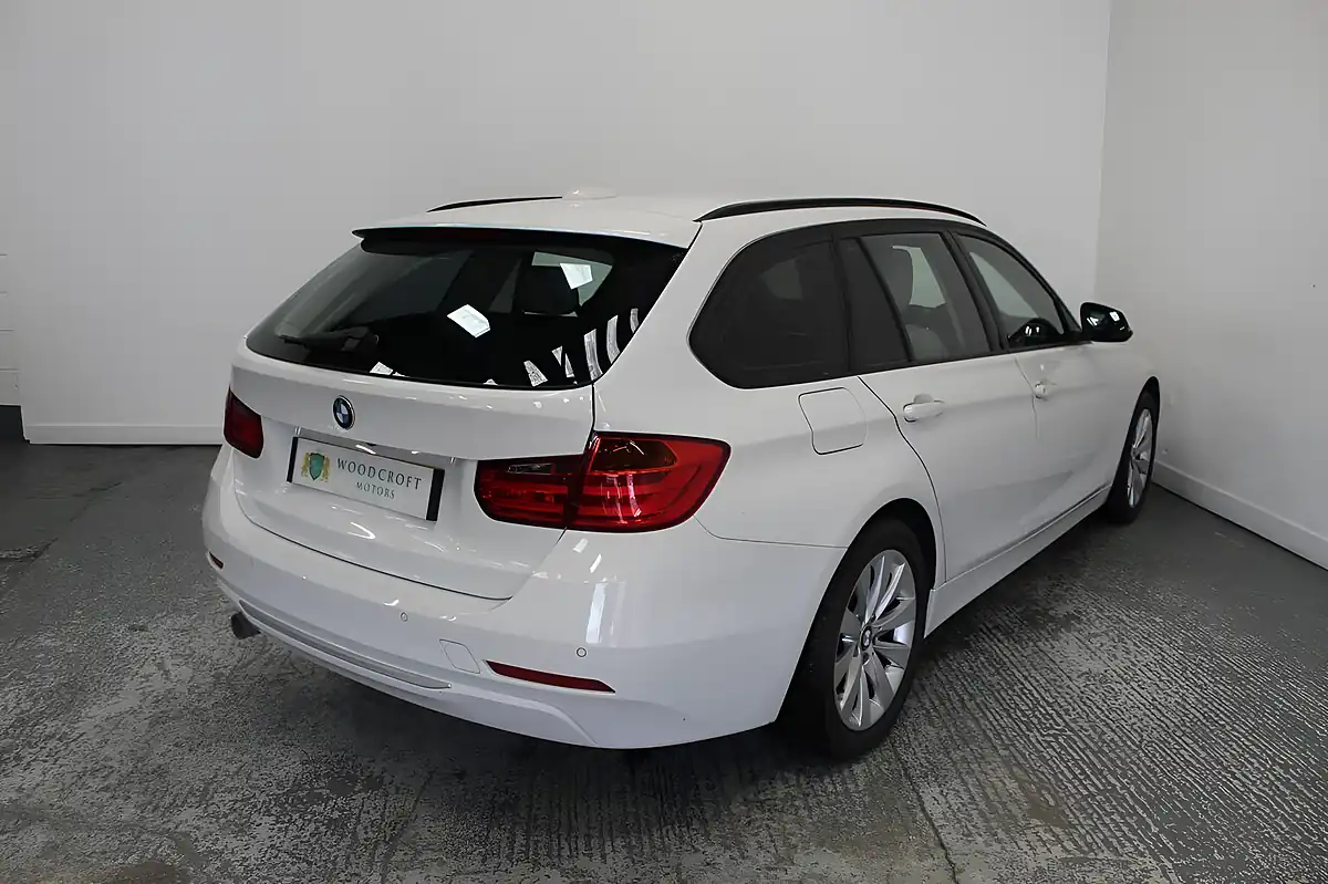 Used 2013 BMW 3 Series Modern Touring White - Interior and Exterior details 6